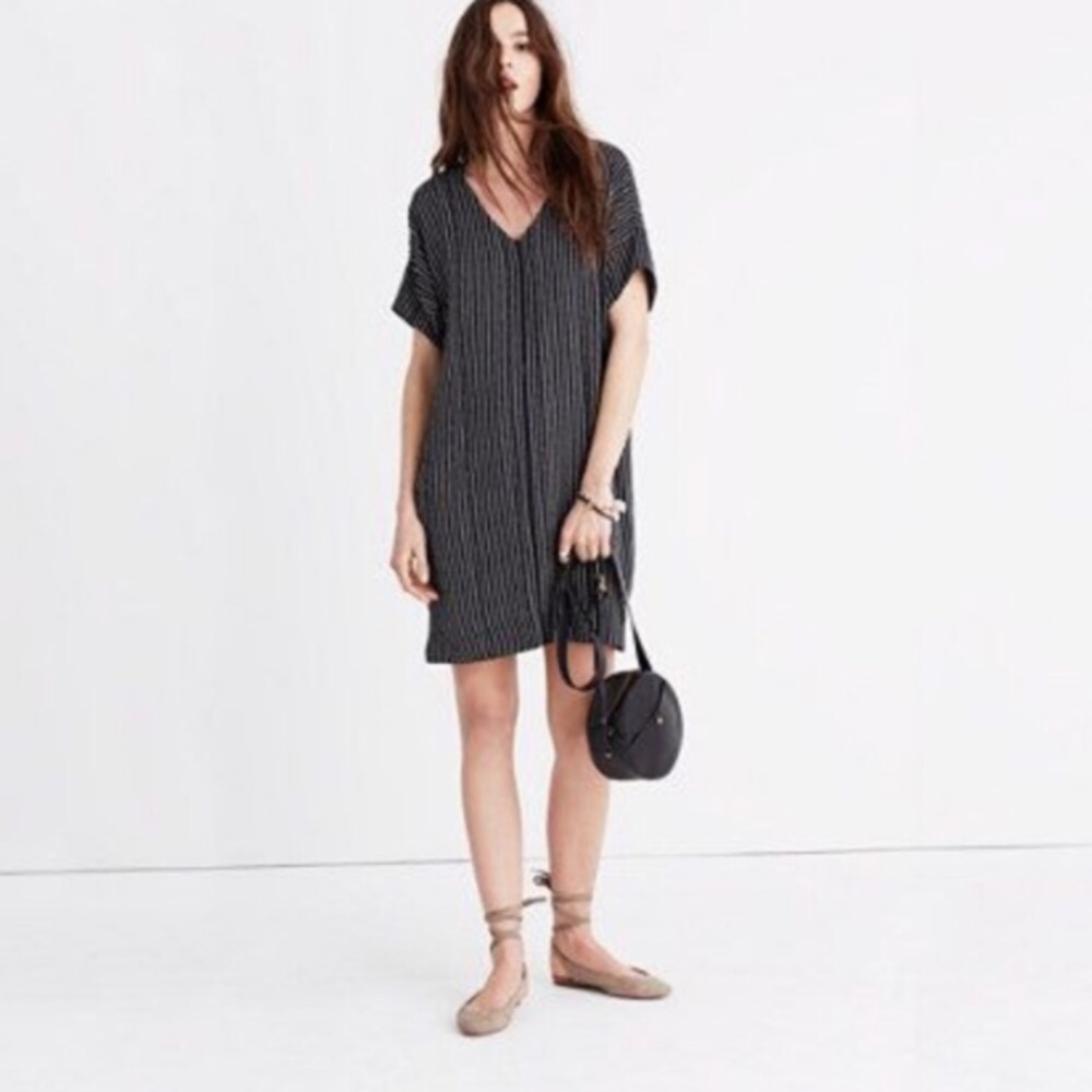 Madewell striped novel dress